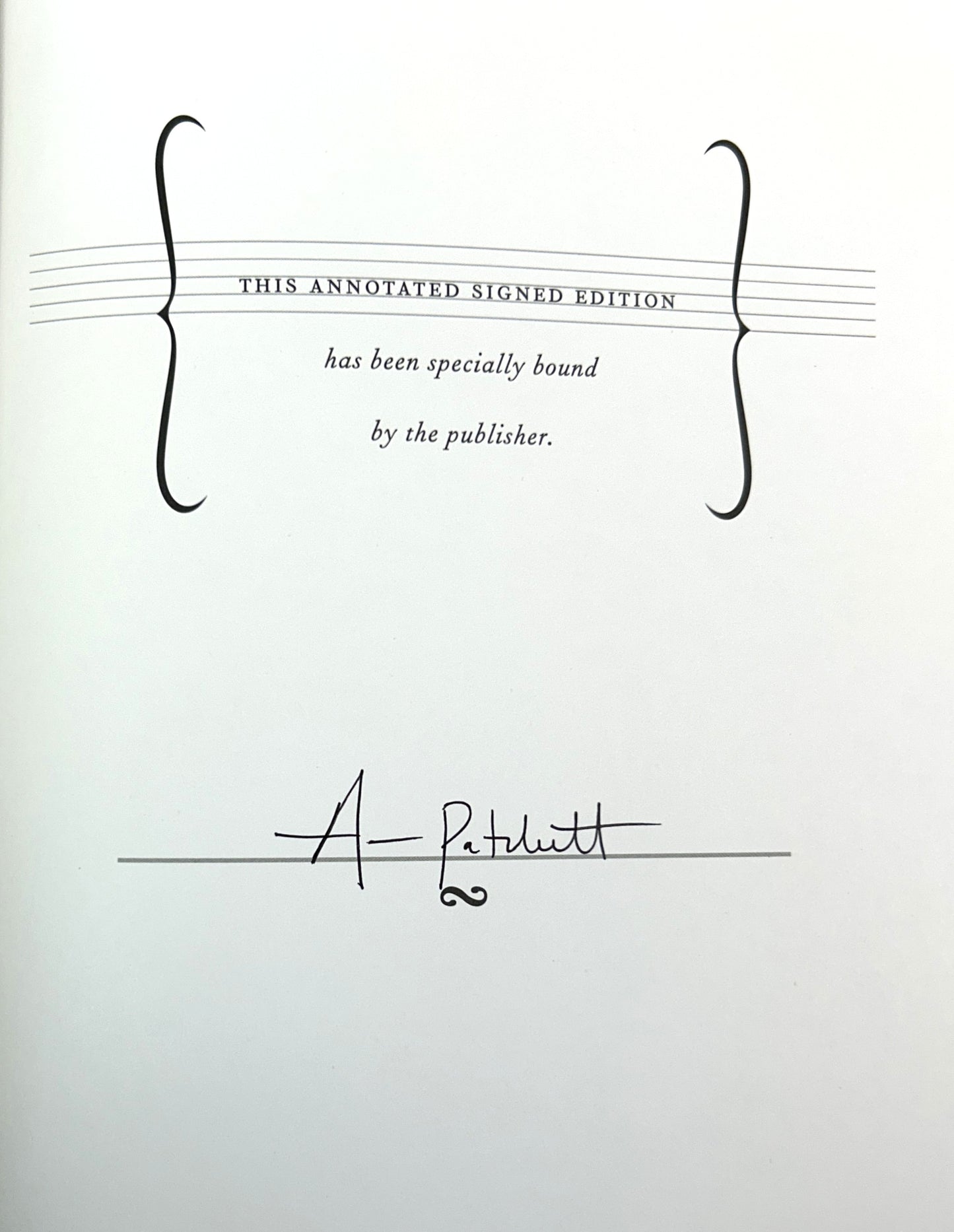 Bel Canto (Annotated Edition) by Ann Patchett 2024 SIGNED 1st Edition