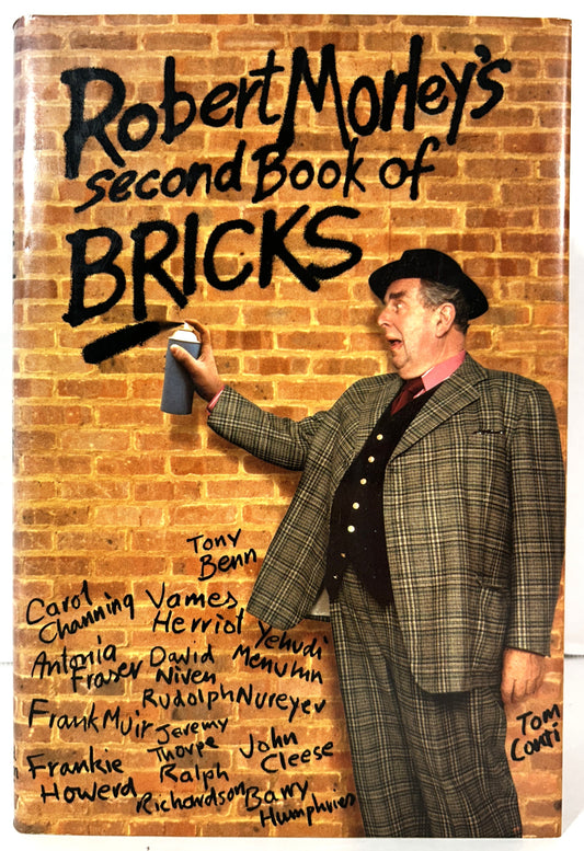 Robert Morley's Second Book of Bricks 1981 SIGNED 1st Edition