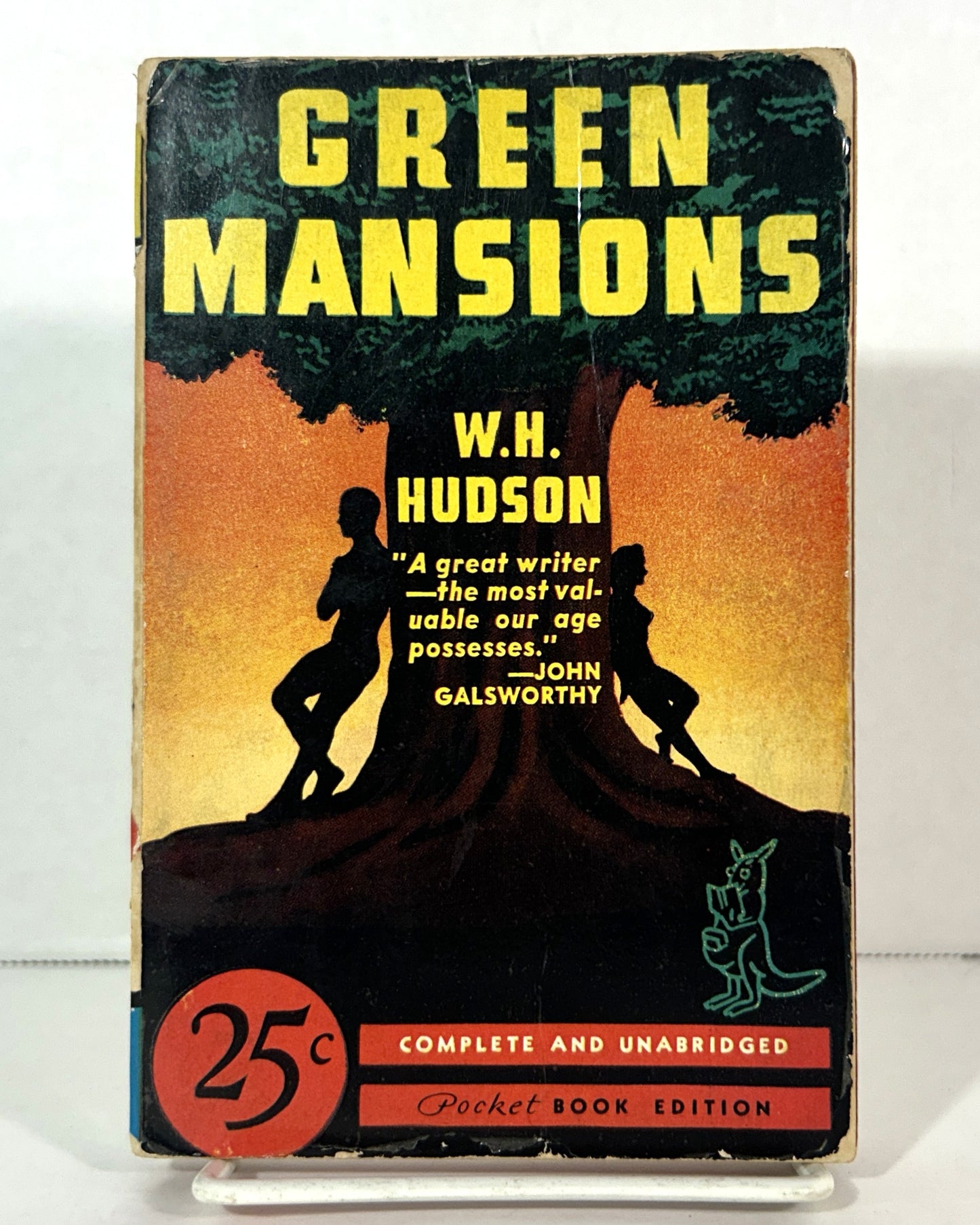 Green Mansions by WH Hudson 1939 1st Printing