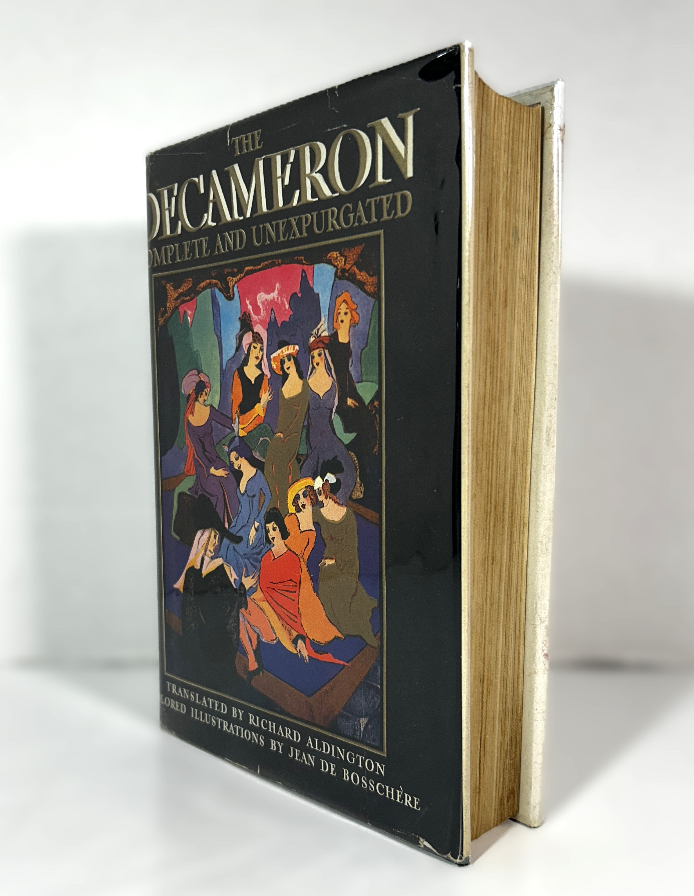 Decameron pub shops 1911 hardcover Giovanni Boccaccio RARE antique Volume II