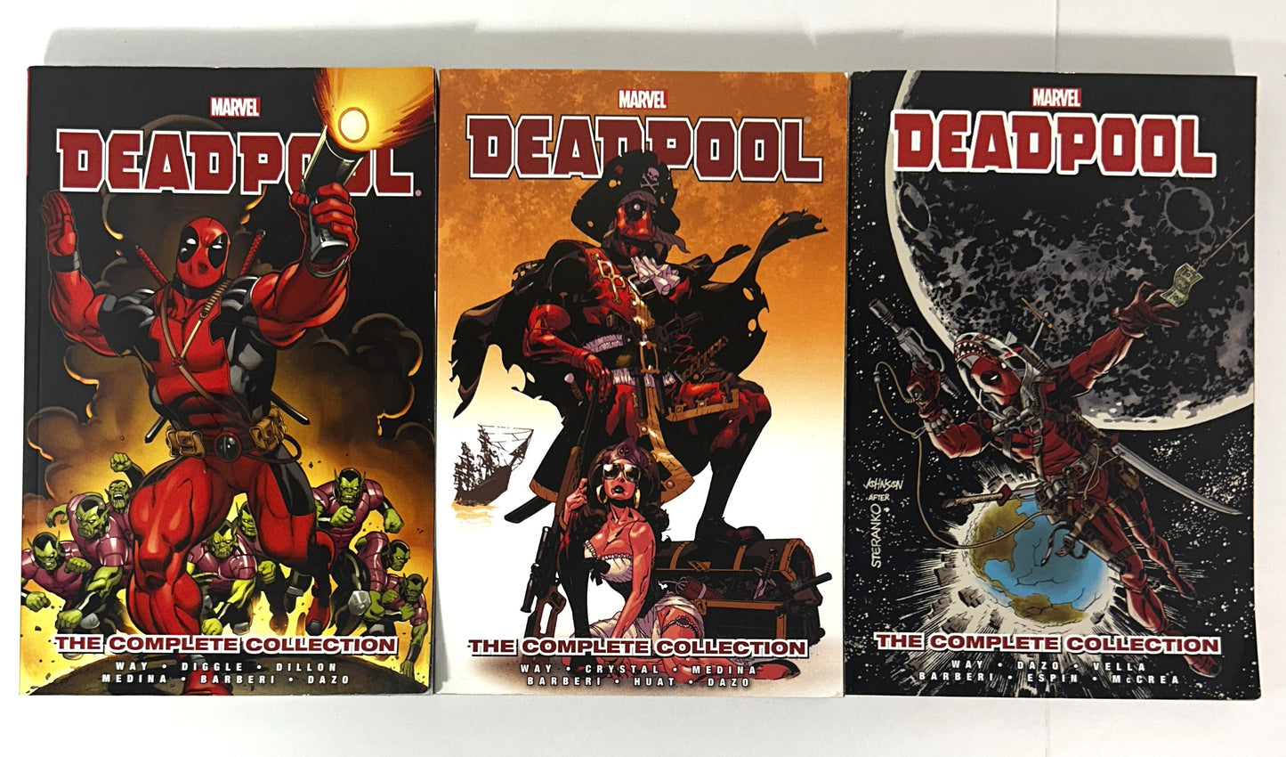 Marvel: Deadpool: The Complete Collection Volumes 1-3 by Daniel Way 2014-2015