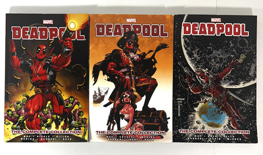 Marvel: Deadpool: The Complete Collection Volumes 1-3 by Daniel Way 2014-2015