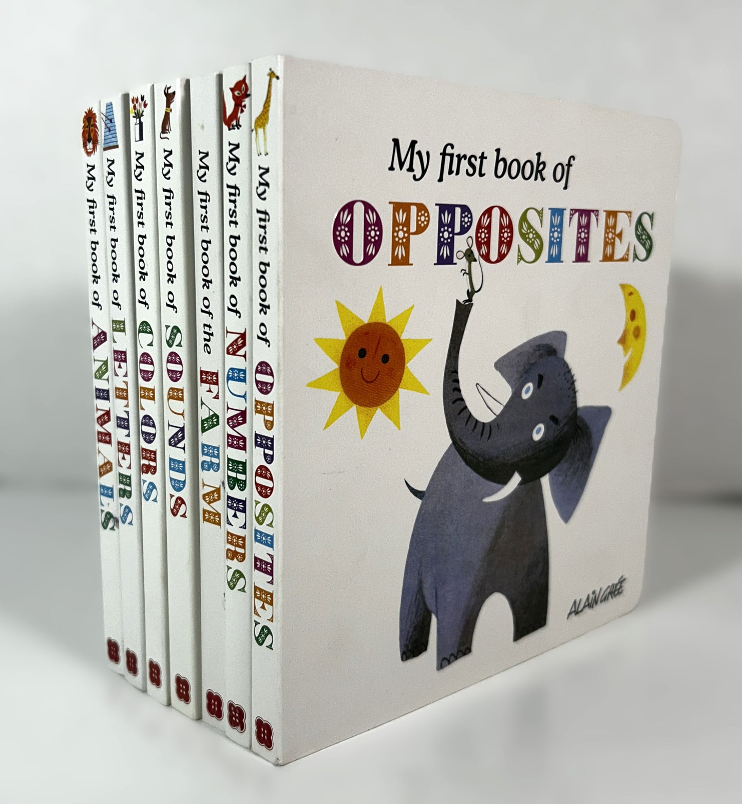 Set of 7 My First Book Of.. 2016 Board Books