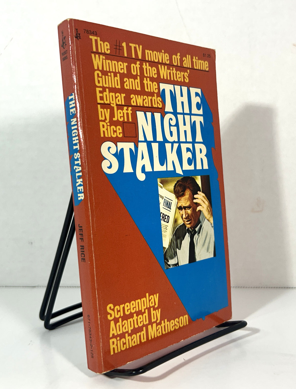 The Night Stalker by Richard Matheson 1974 3rd Printing