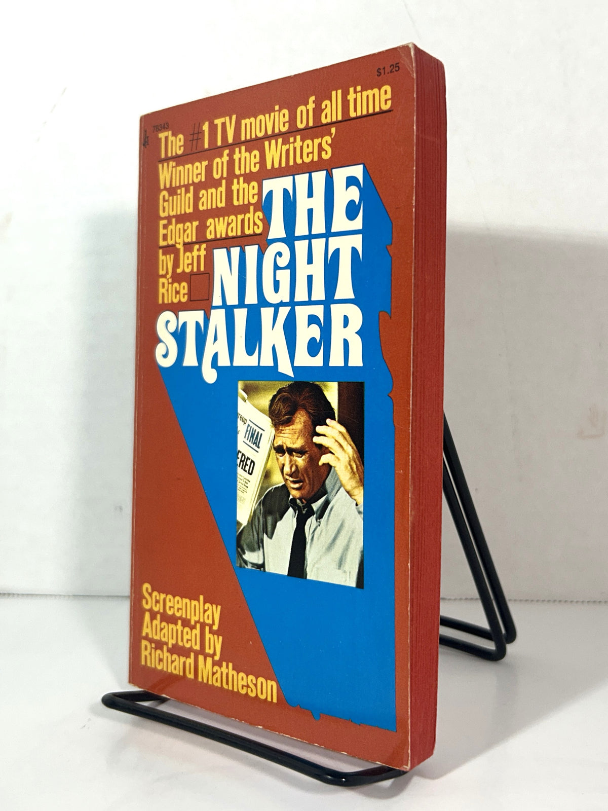 The Night Stalker by Richard Matheson 1974 3rd Printing