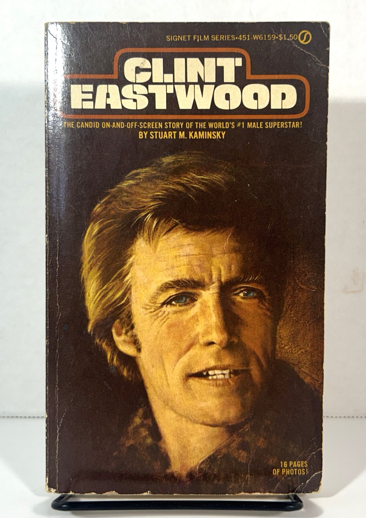 Clint Eastwood by Stuart M. Kaminsky 1972 1st Printing