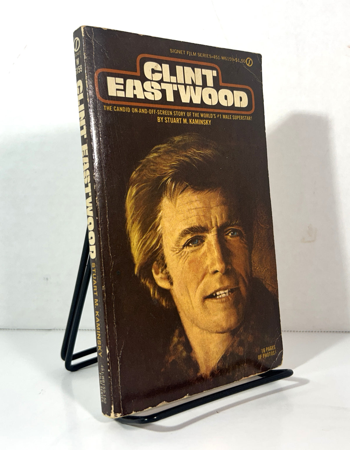 Clint Eastwood by Stuart M. Kaminsky 1972 1st Printing