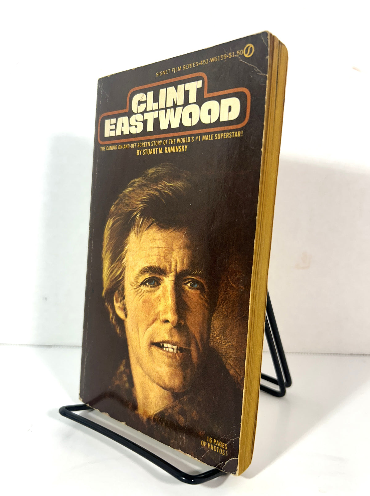 Clint Eastwood by Stuart M. Kaminsky 1972 1st Printing