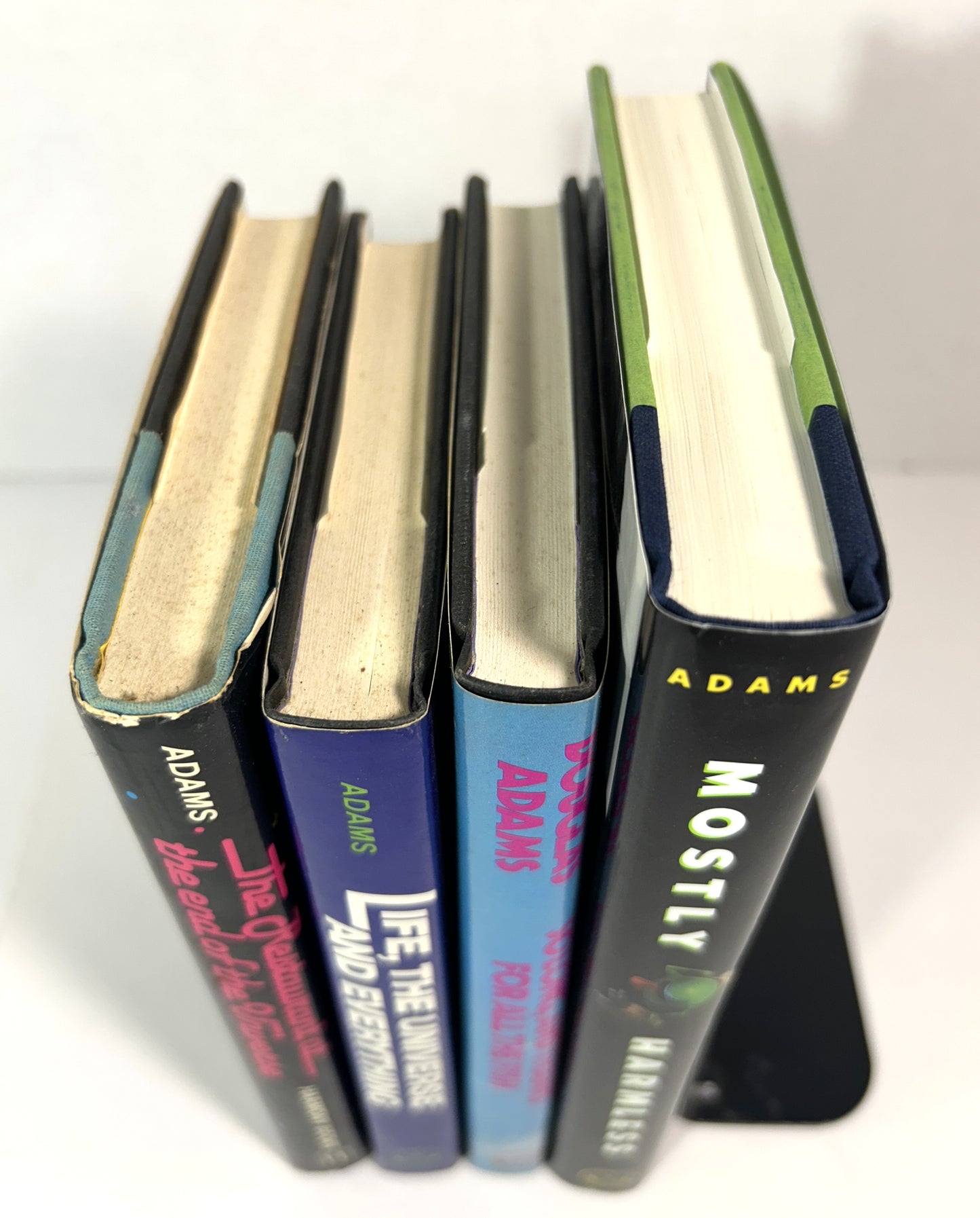 Set of 4 Hitch-Hiker's Guide to the Galaxy by Douglas Adams 1980-1992 1st Editions