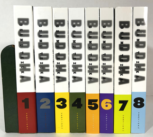 Complete 8 Volume Set of Buddha by Osamu Tezuka 2006-2007