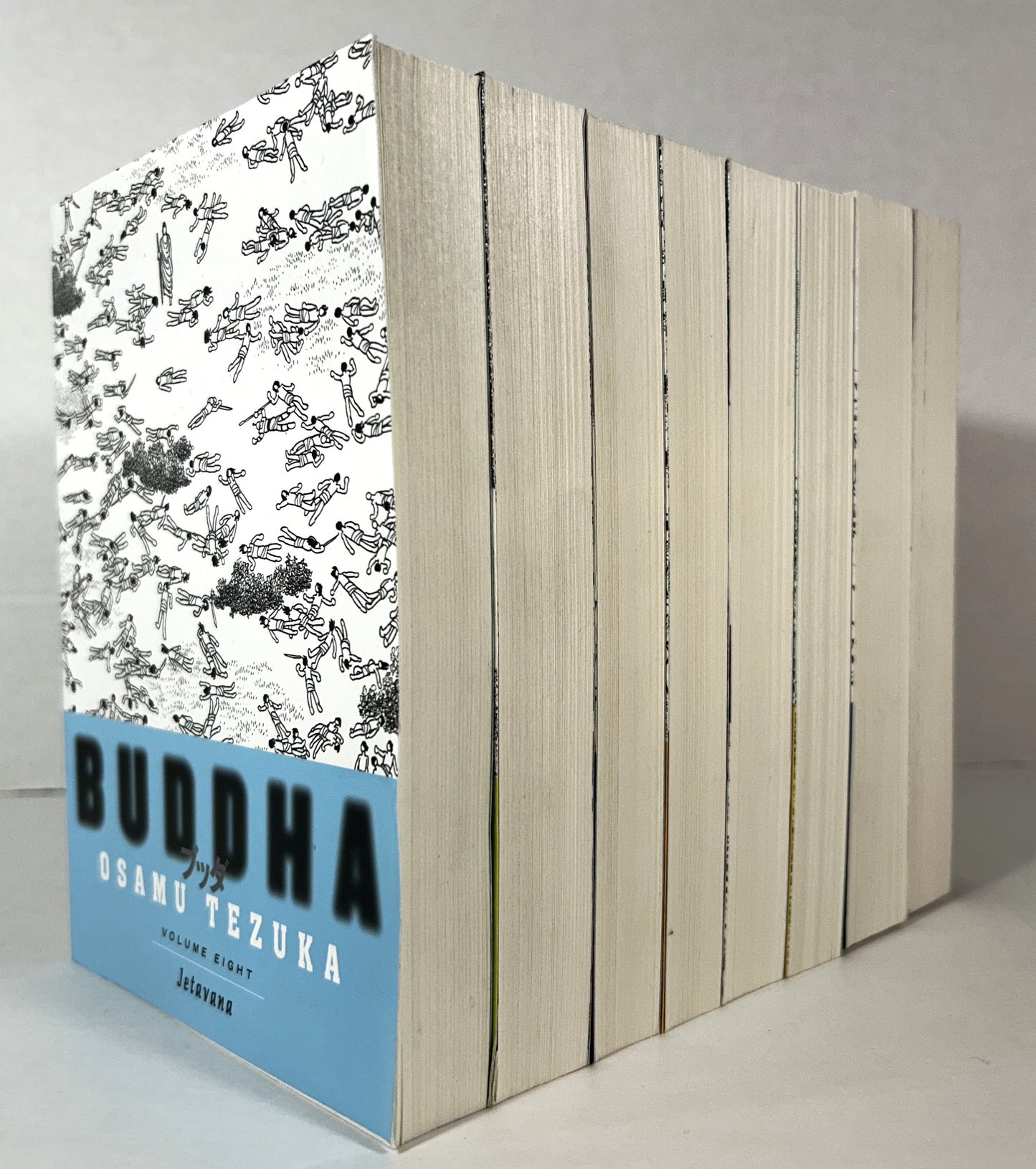 Complete 8 Volume Set of Buddha by Osamu Tezuka 2006-2007