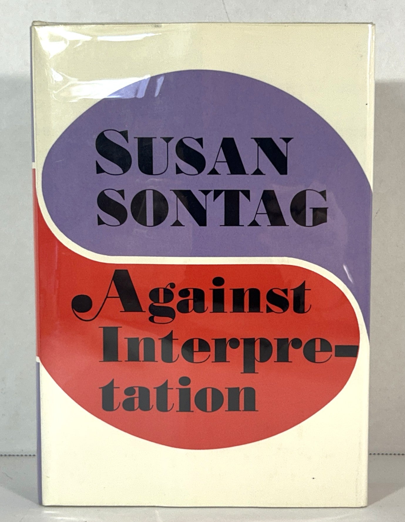 Againts Interpretation by Susan Sontag 1966 1st Edition Noonday Press