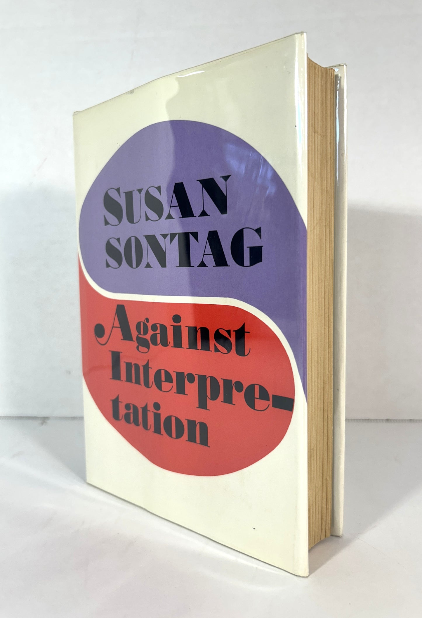 Againts Interpretation by Susan Sontag 1966 1st Edition Noonday Press
