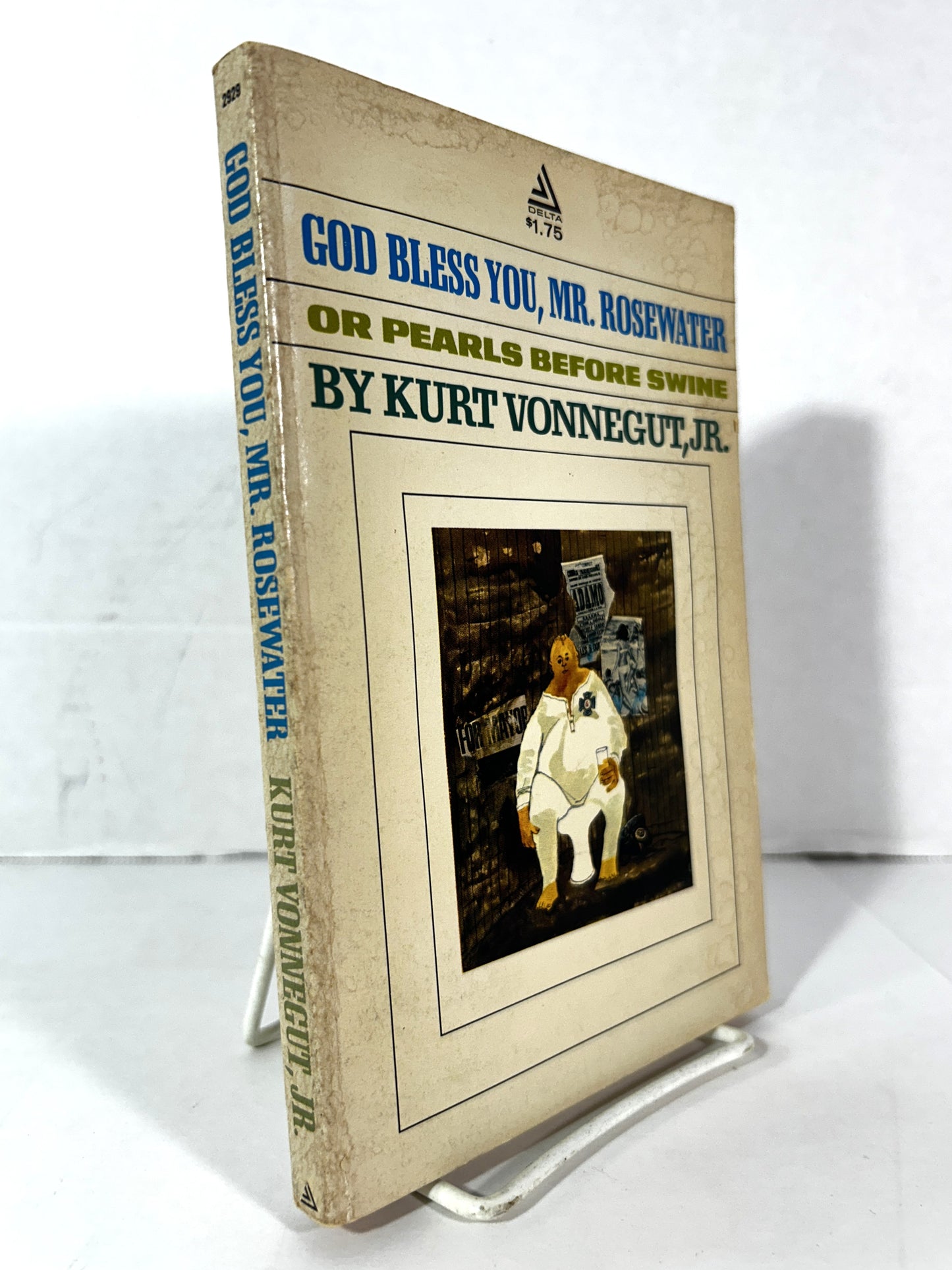 God Bless You, Mr. Rosewater by Kurt Vonnegut, Jr. 1966 2nd Print
