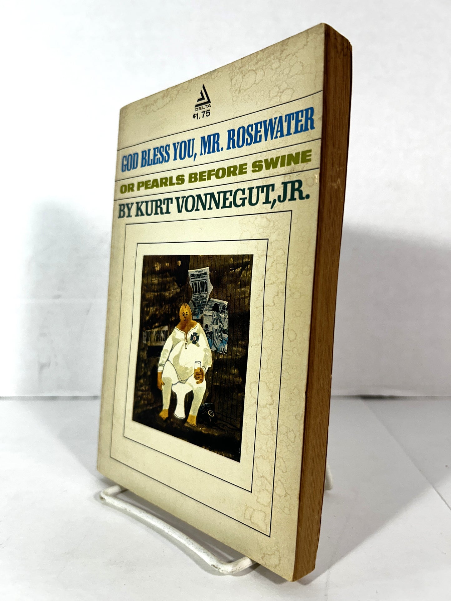 God Bless You, Mr. Rosewater by Kurt Vonnegut, Jr. 1966 2nd Print