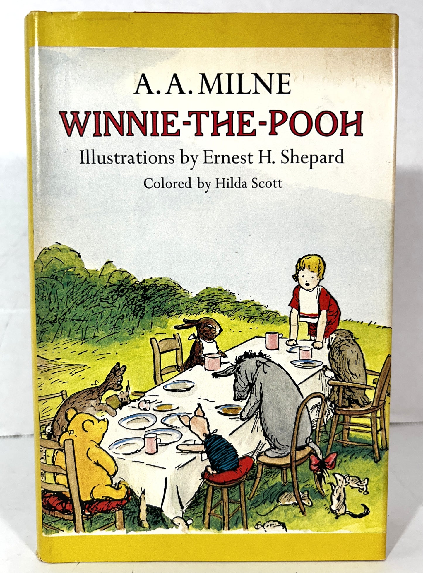 Winnie-the-Pooh by AA Milne 1974 Color Illustrations by Ernest Shepard