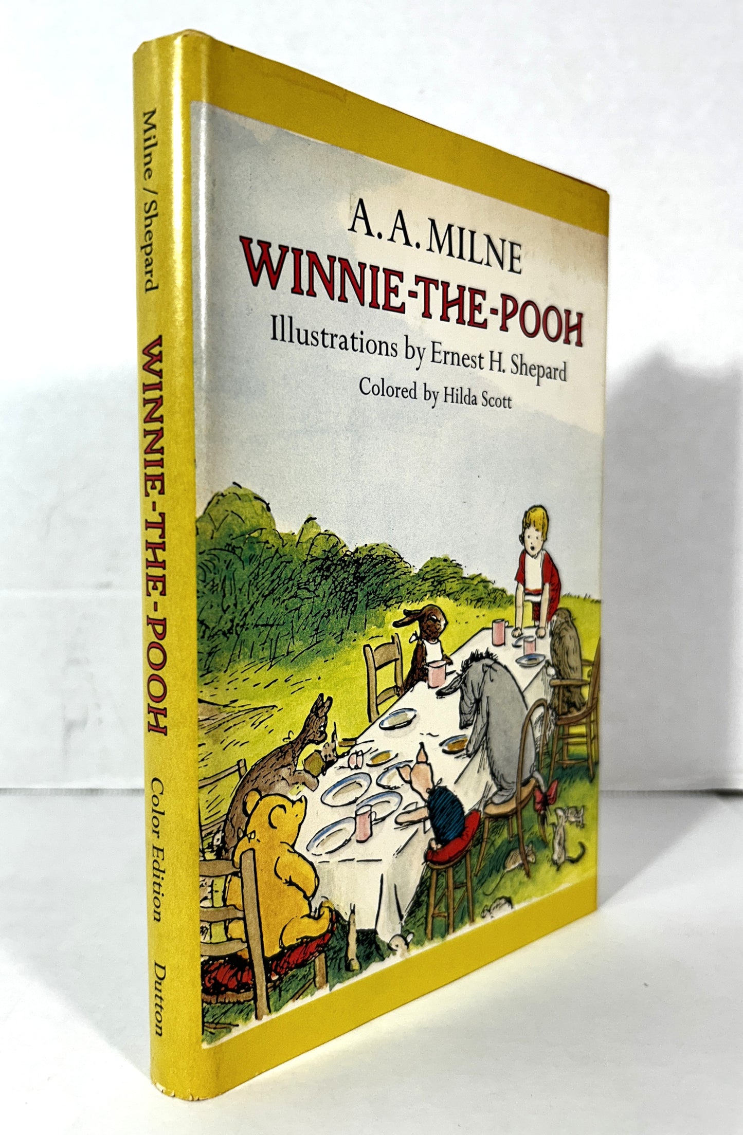 Winnie-the-Pooh by AA Milne 1974 Color Illustrations by Ernest Shepard