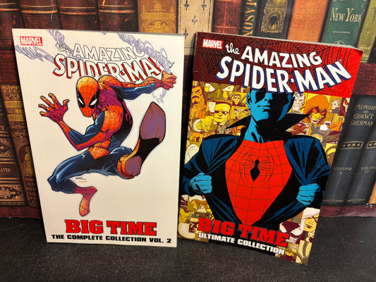 Marvel: The Amazing Spider-Man "Big Time" 2 Volume Graphic Novel Set