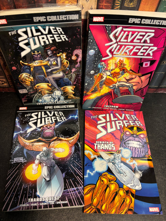 Marvel: The Silver Surfer 4 Volume Graphic Novel Set