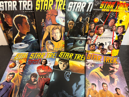 Star Trek Graphic Novel/Comic Assortment 8 Vol Set IDW