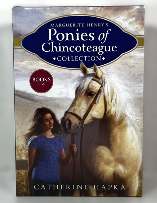 Ponies of Chincoteague Collection by Cather Hapka 2015 Softcover Box Set SEALED