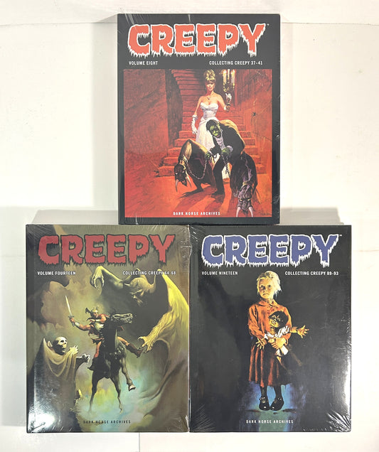 Set of 3 Creepy Archives Dark Horse Comics SEALED