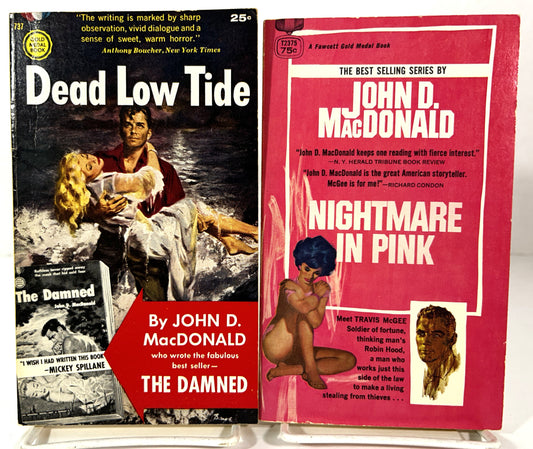 Set of 2 John D. MacDonald 1958-1964