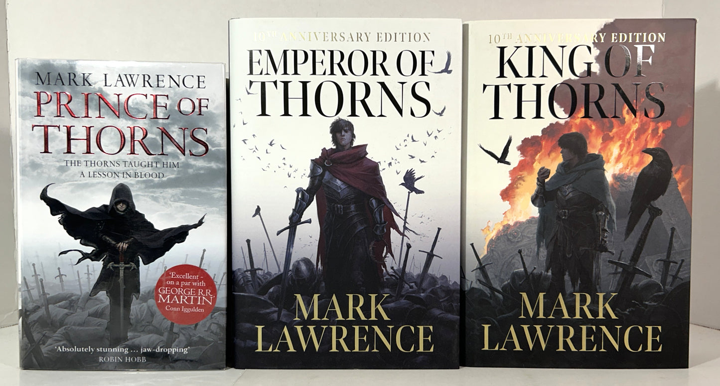 Complete Broken Empire Trilogy by Mark Lawrence SIGNED 2 Limited Editions