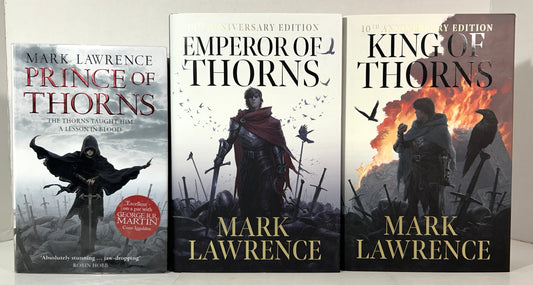 Complete Broken Empire Trilogy by Mark Lawrence SIGNED 2 Limited Editions