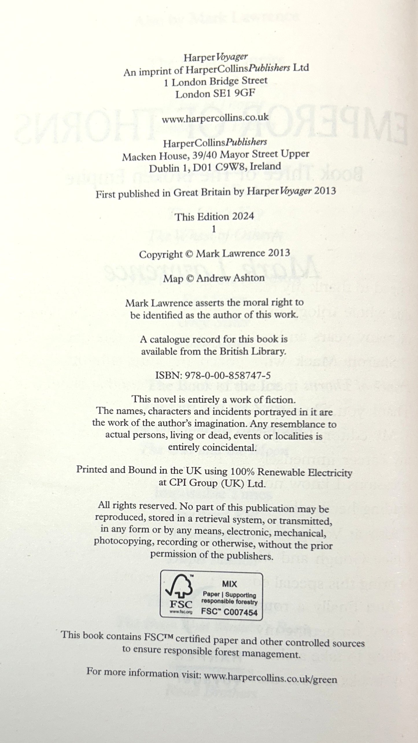 Complete Broken Empire Trilogy by Mark Lawrence SIGNED 2 Limited Editions