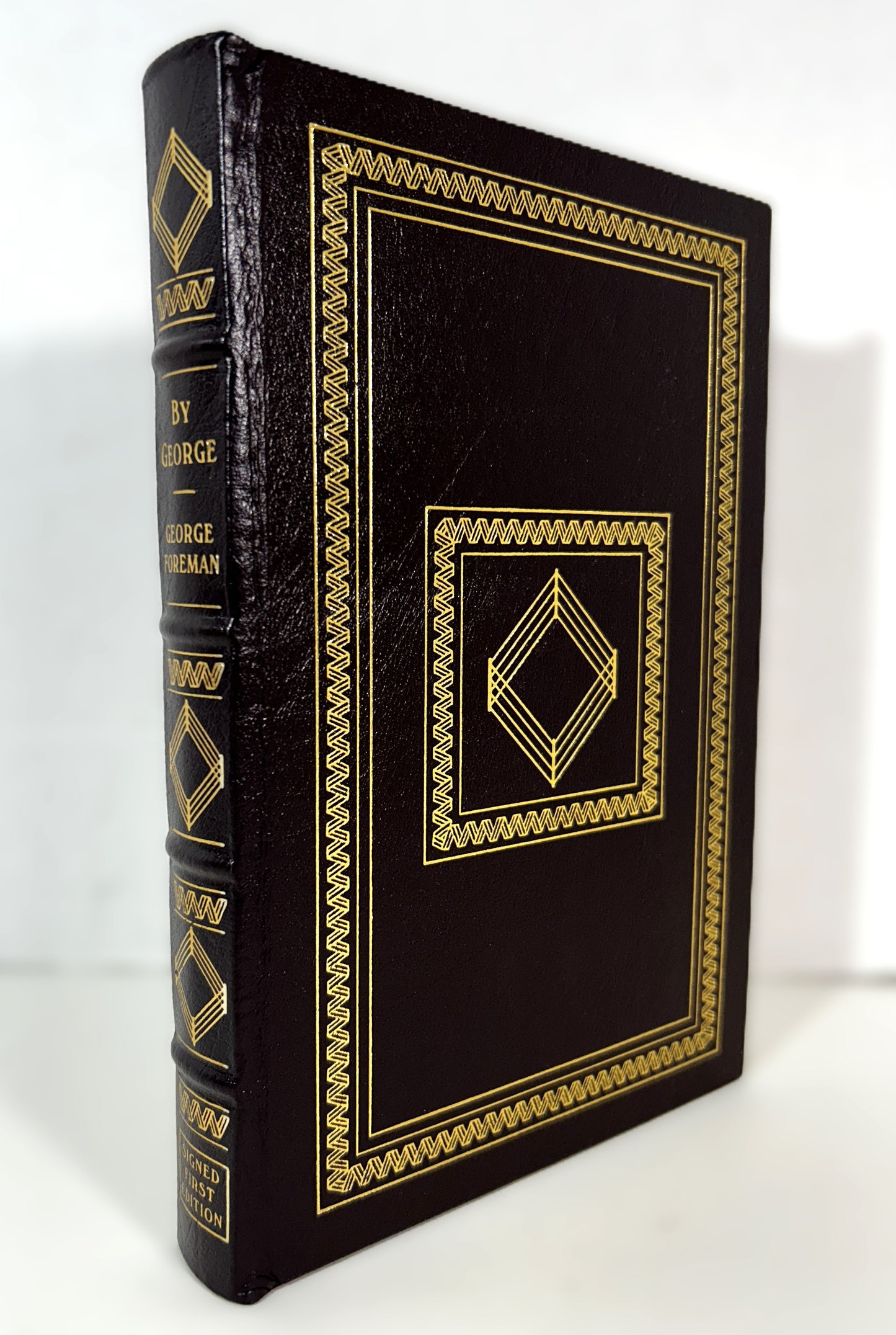 Easton Press: By George by George Foreman & Joel Engel 1995 SIGNED Ltd Ed #499/1800