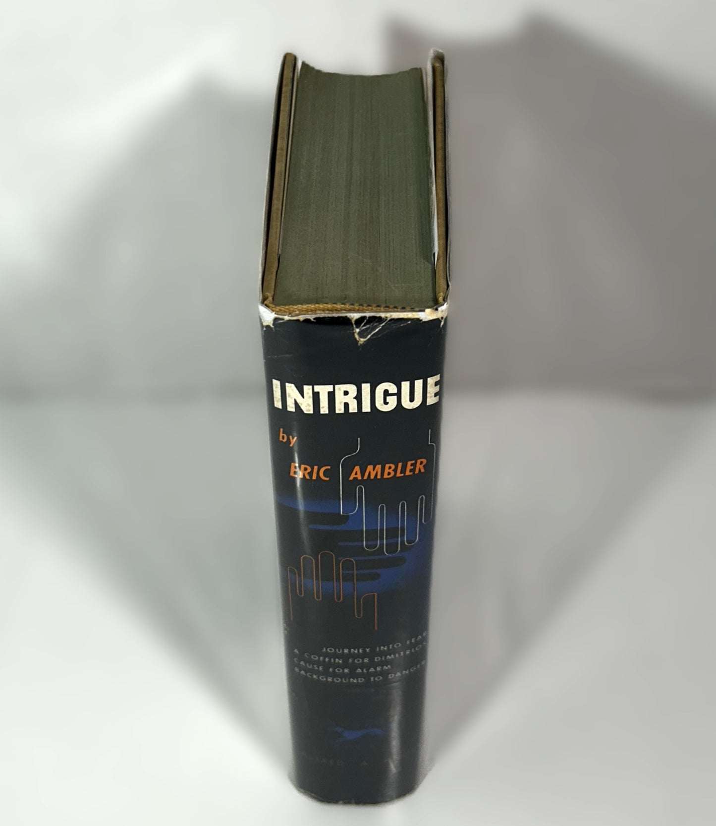 Intrigue: Four Great Spy Novels by Eric Ambler w/ Introduction by Alfred Hitchcock 1960