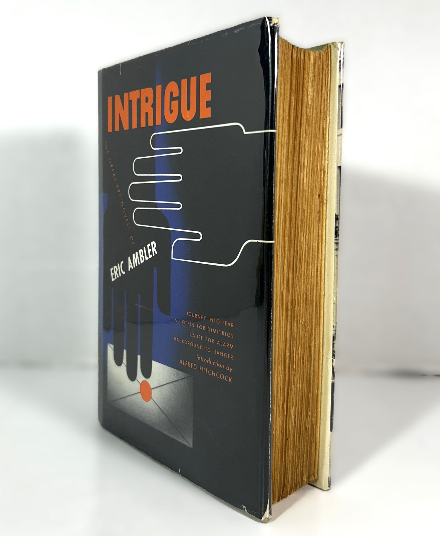 Intrigue: Four Great Spy Novels by Eric Ambler w/ Introduction by Alfred Hitchcock 1960