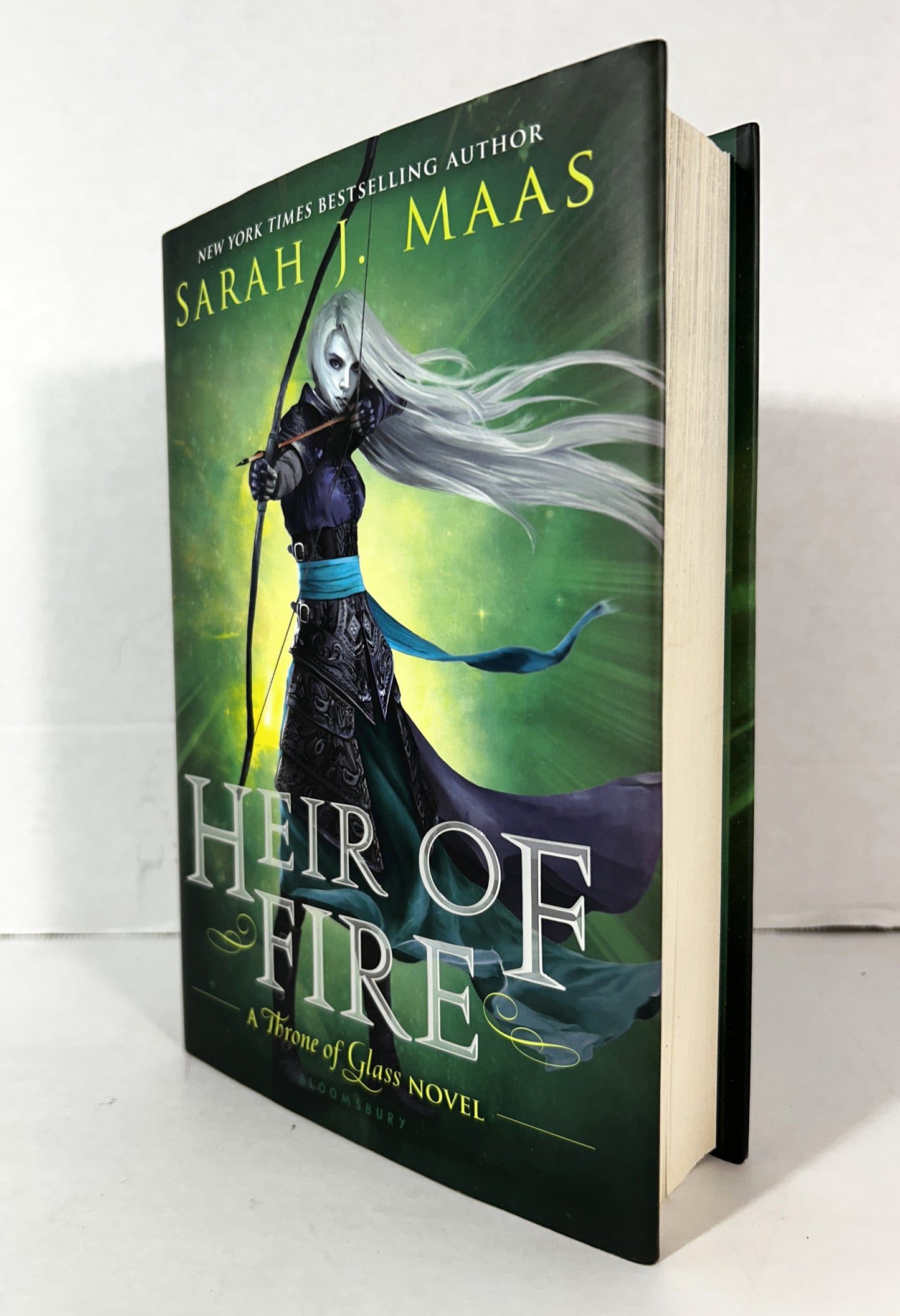 Heir of Fire (Throne of Glass #3) by Sarah J. Maas 1st Edition 1st Print Original Art