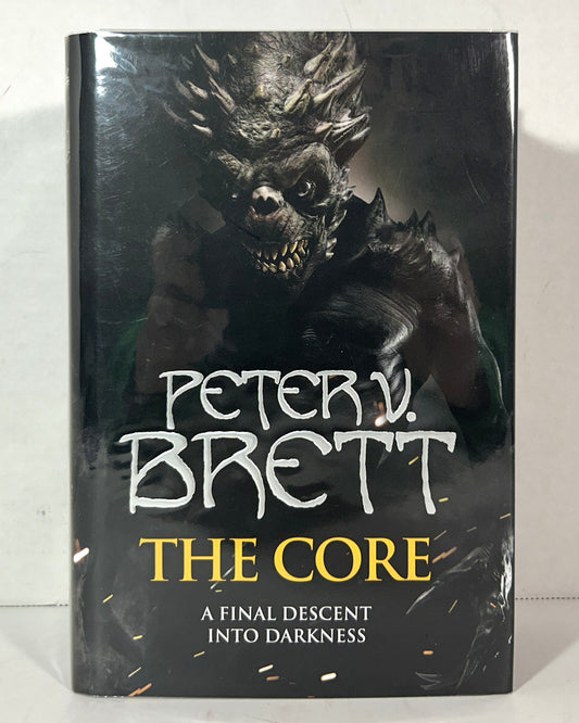 The Core (Demon Cycle #5) by Peter V. Brett 2017 SIGNED Limited Ed #22/100 SPRAYED EDGES