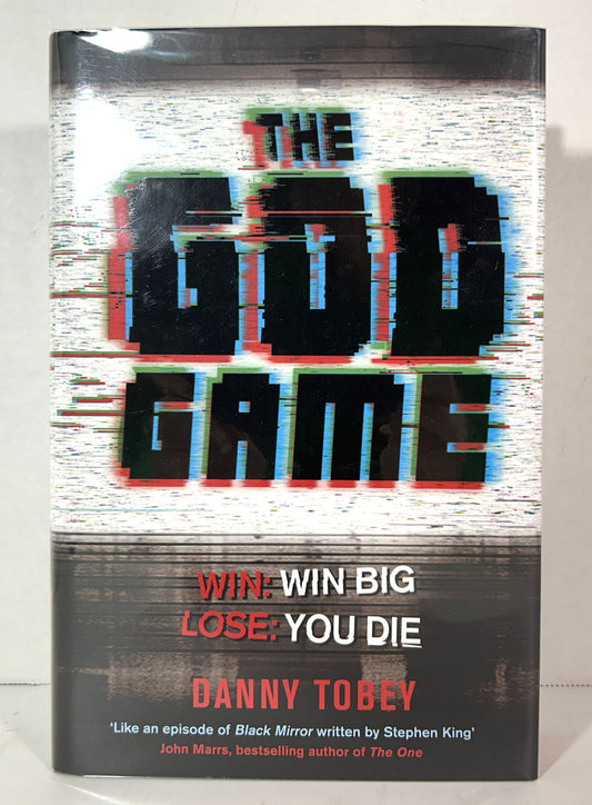 The God Game by Danny Tobey 2020 SIGNED Limited Ed #222/250 SPRAYED EDGES