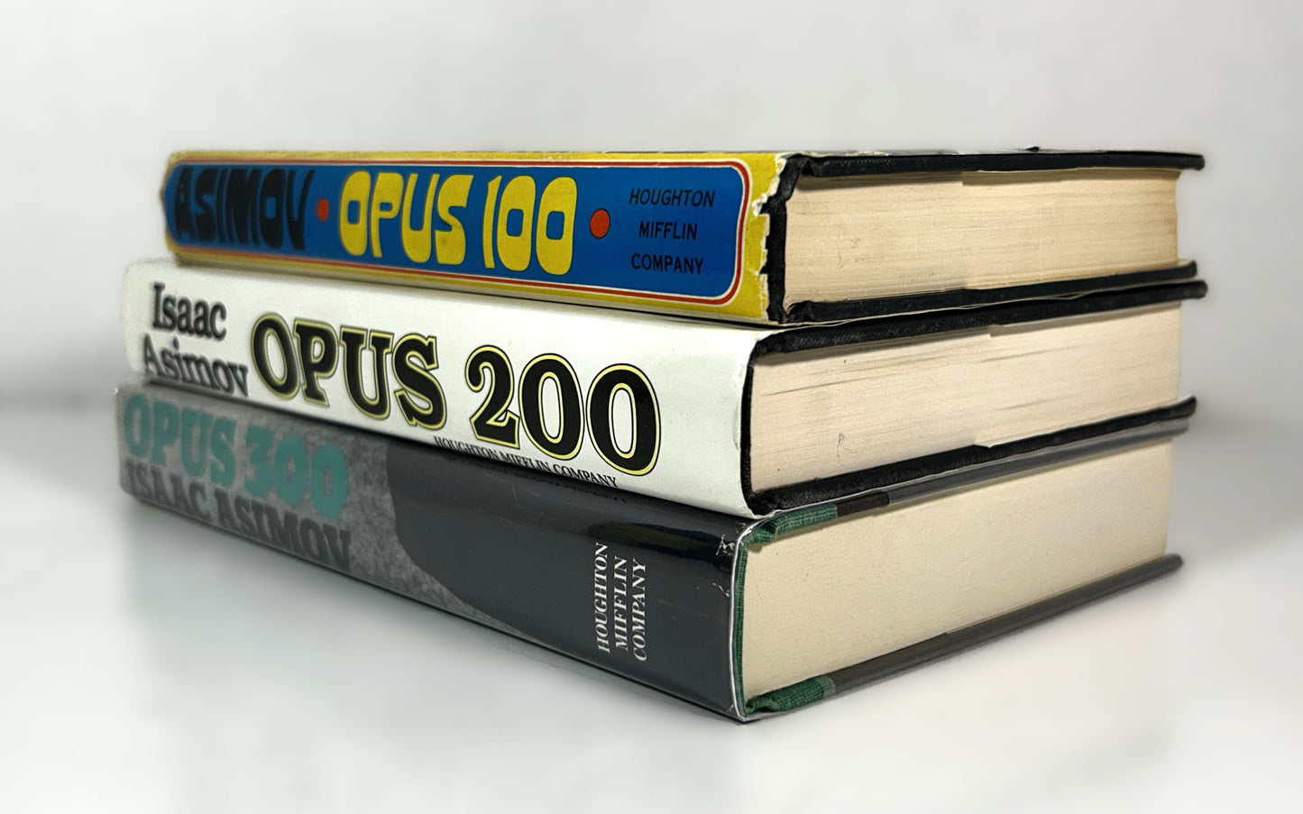 Opus 100, 200, & 300 by Isaac Asimov 1969-1984