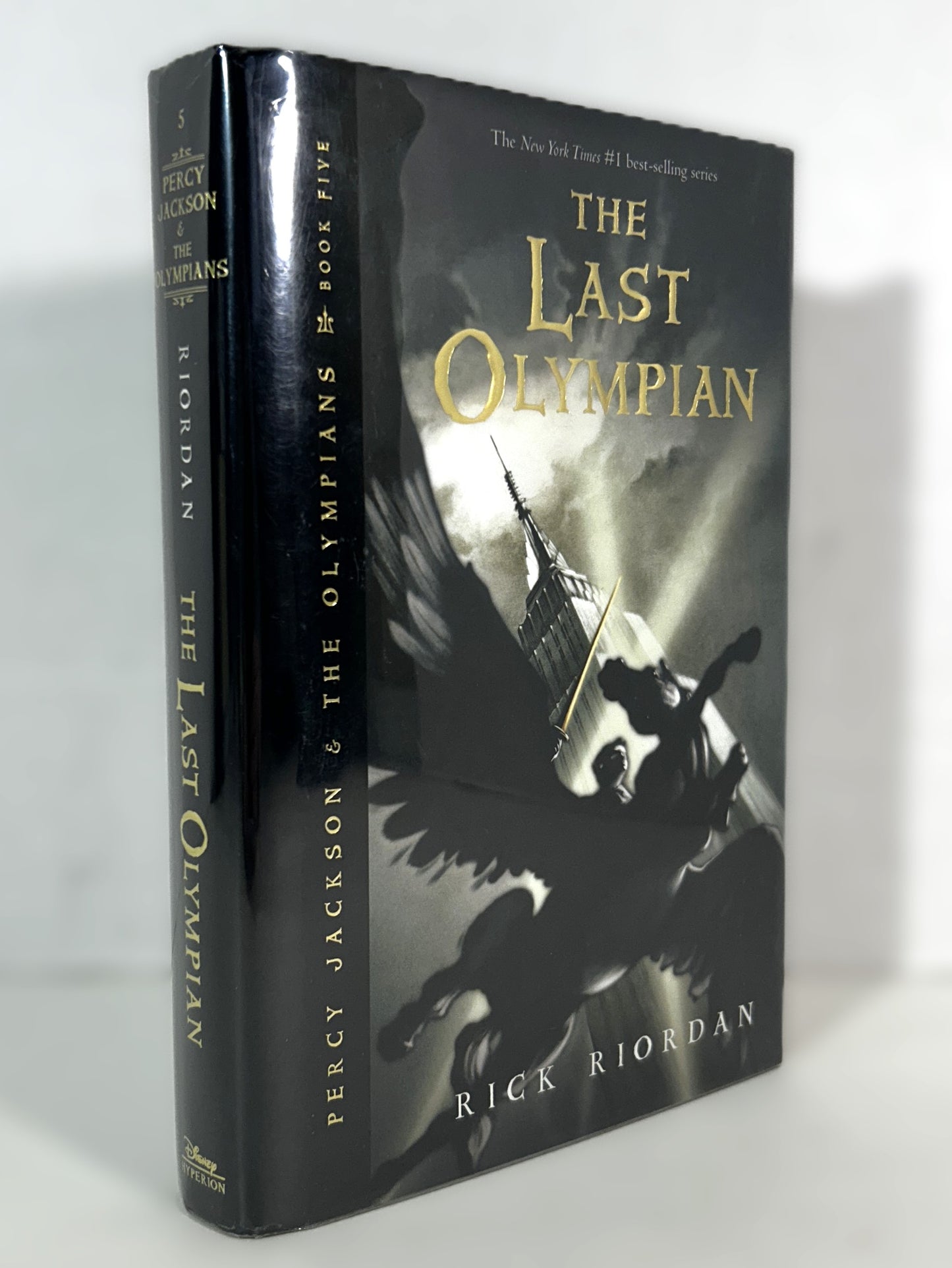 Percy Jackson & The Olympians #5: The Last Olympian by Rick Riordan 2009 1st Edition