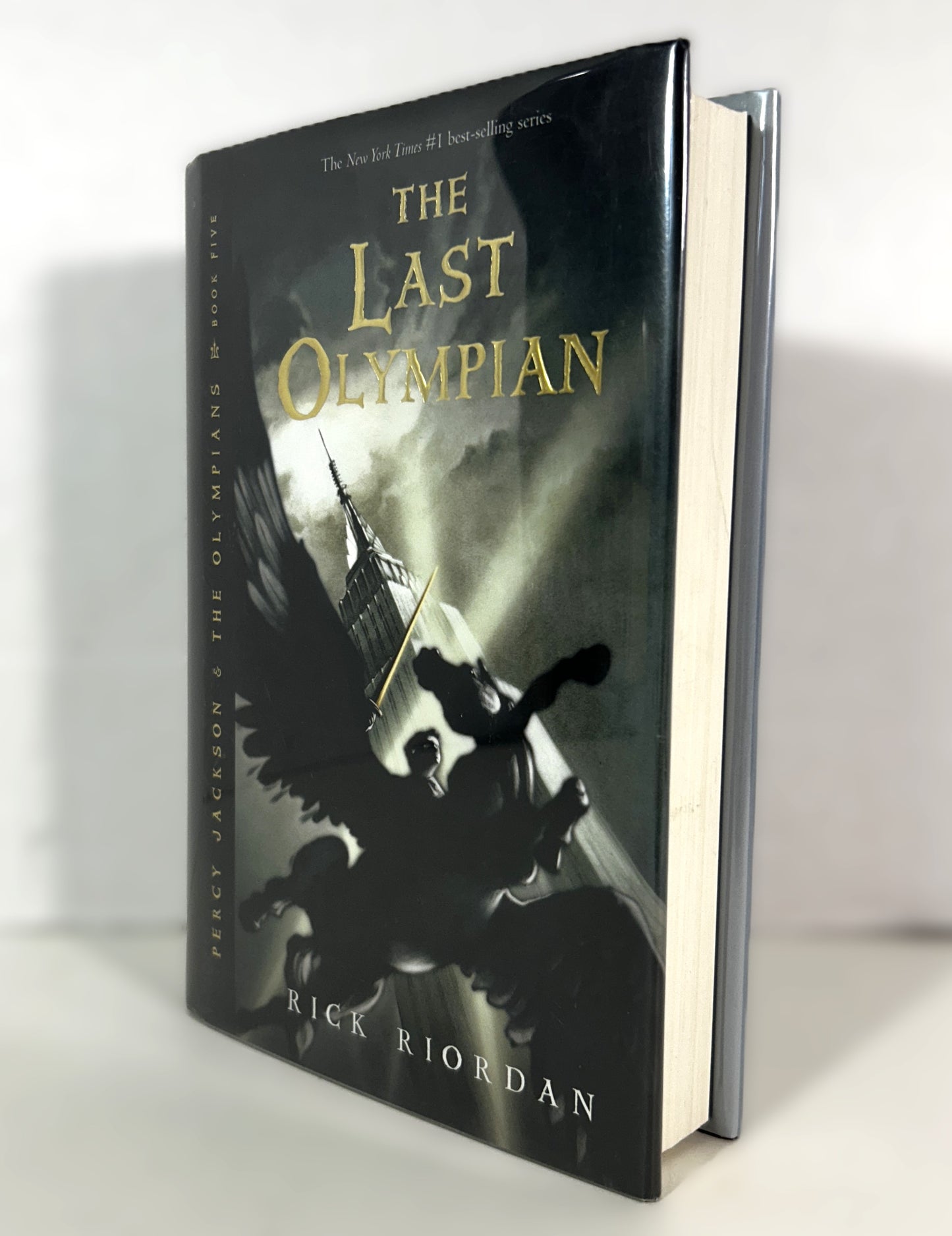 Percy Jackson & The Olympians #5: The Last Olympian by Rick Riordan 2009 1st Edition