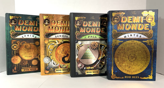 Set of 4 Demi-monde by Rod Rees 2011-2013 SIGNED 1st Edition