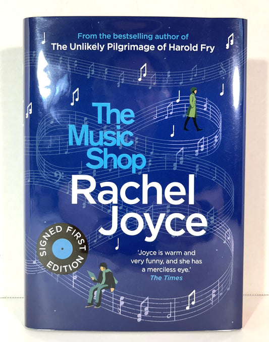 The Music Shop by Rachel Joyce 2017 SIGNED Limited Edition #573/600 SPRAYED EDGES