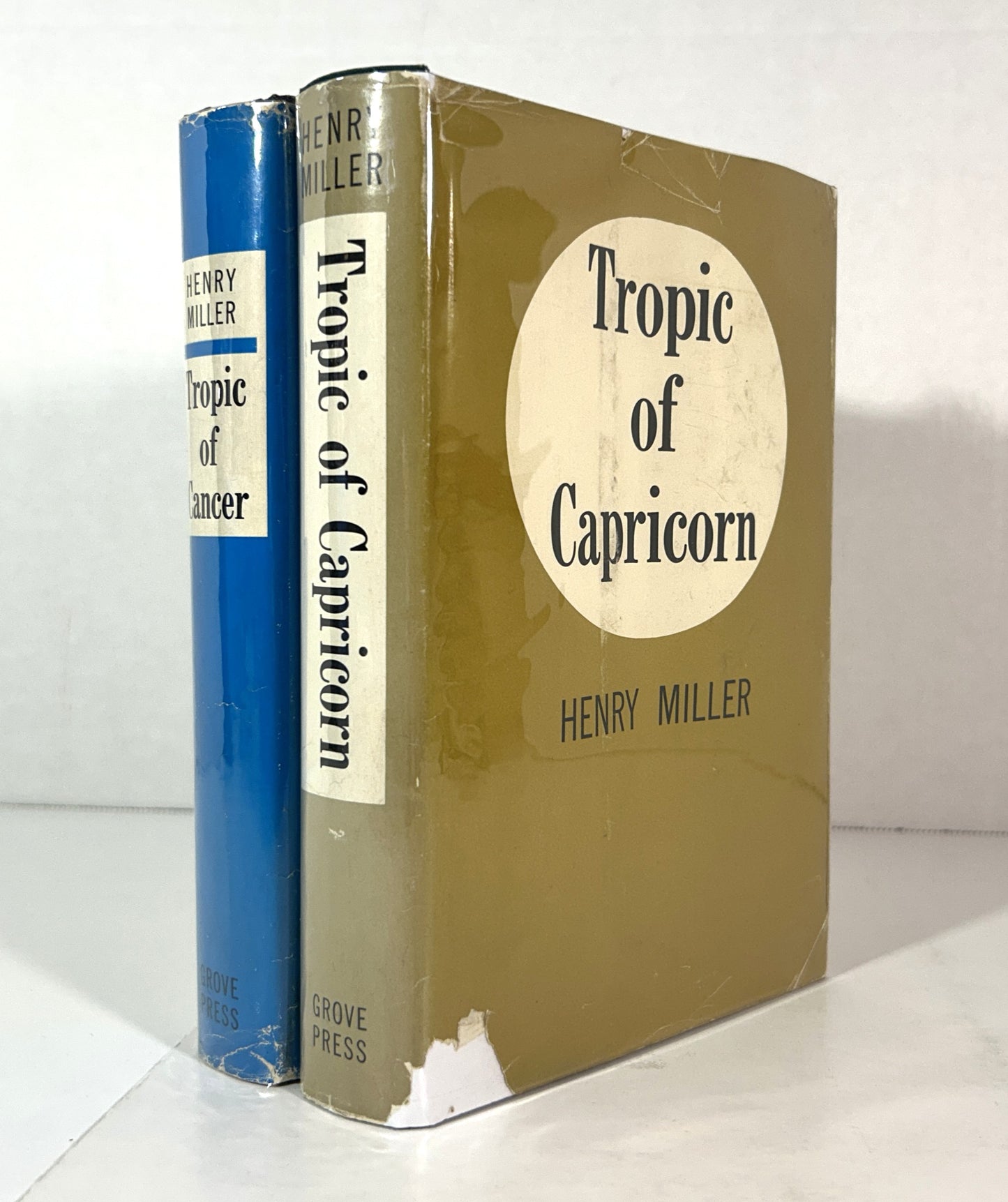 Tropic of Capricorn/Tropic of Cancer by Henry Miller 1961 1st/3rd Printings