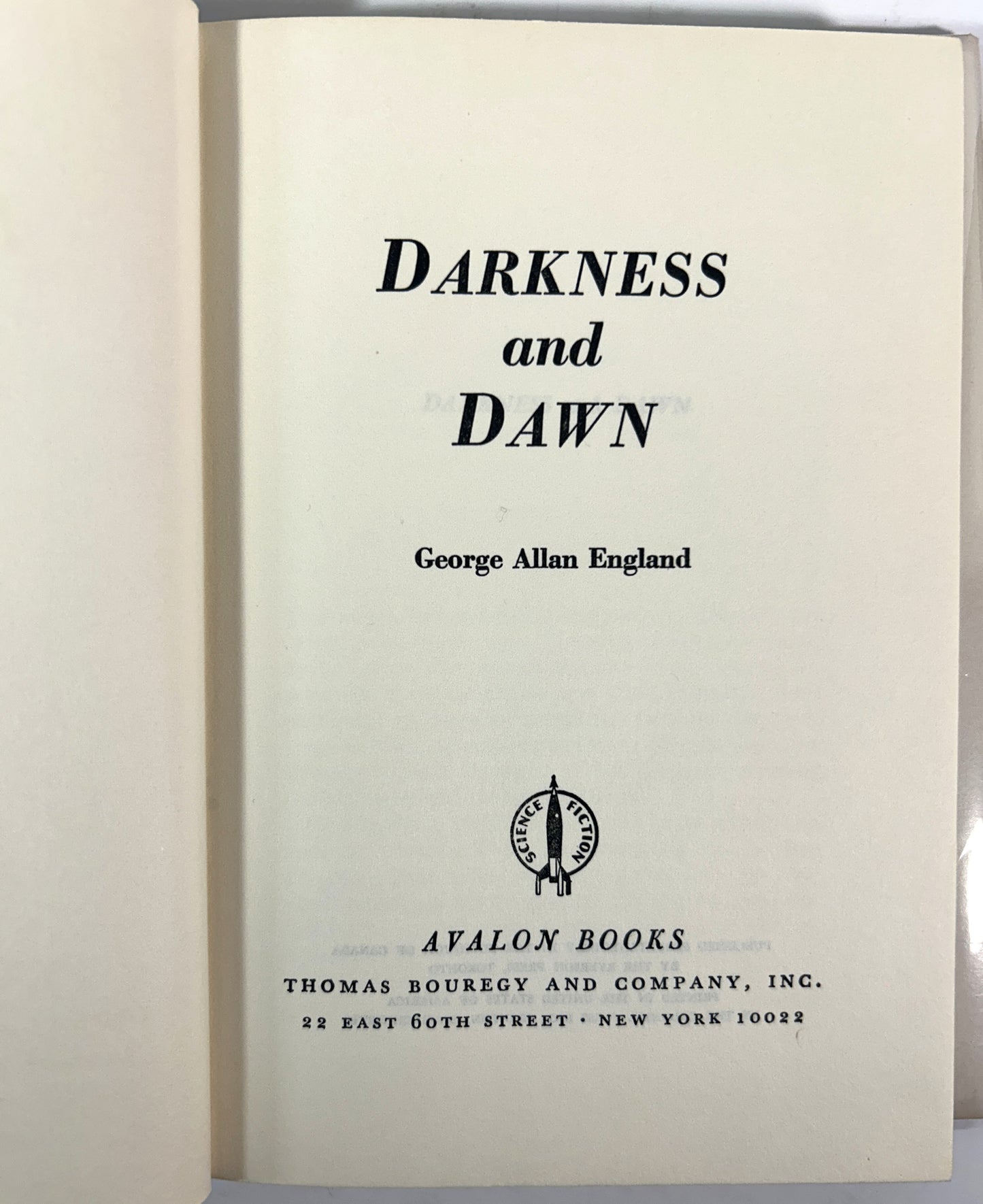 Darkness and Dawn by George Allan England 1964