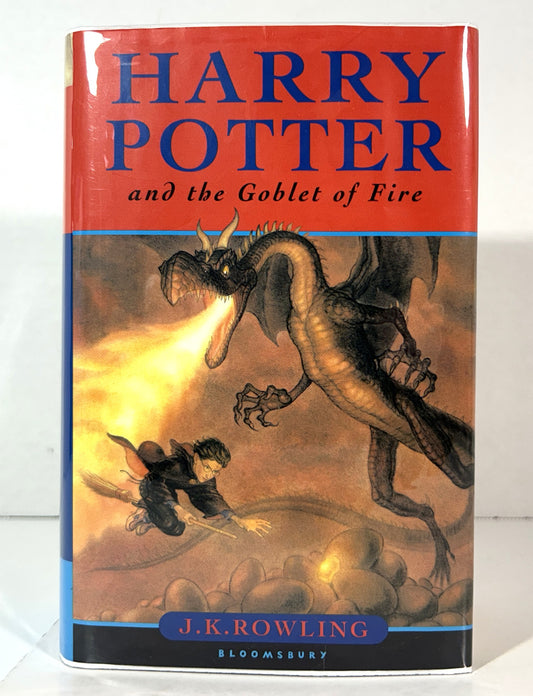 Harry Potter & the Goblet of Fire by JK Rowling 2000 4th UK Printing