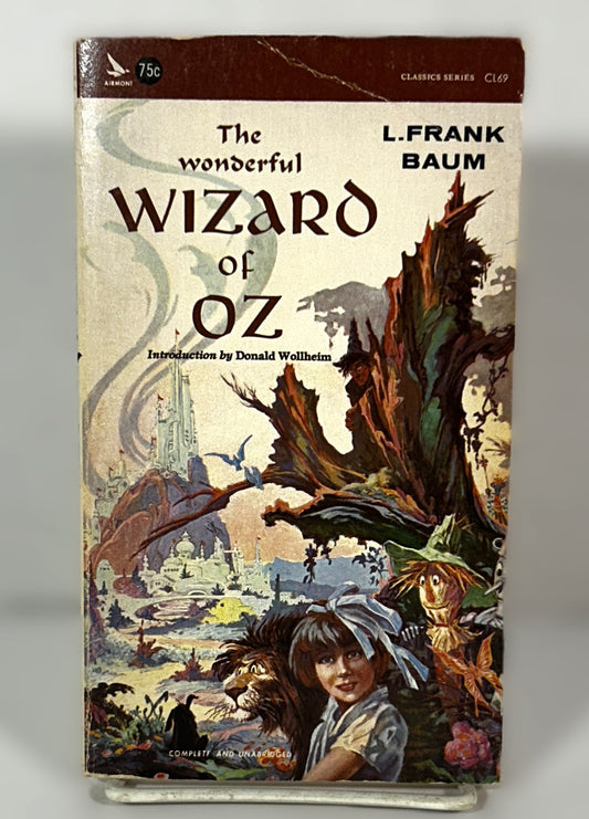 The Wonderful Wizard of Oz by L. Frank Baum 1965 Airmont Books