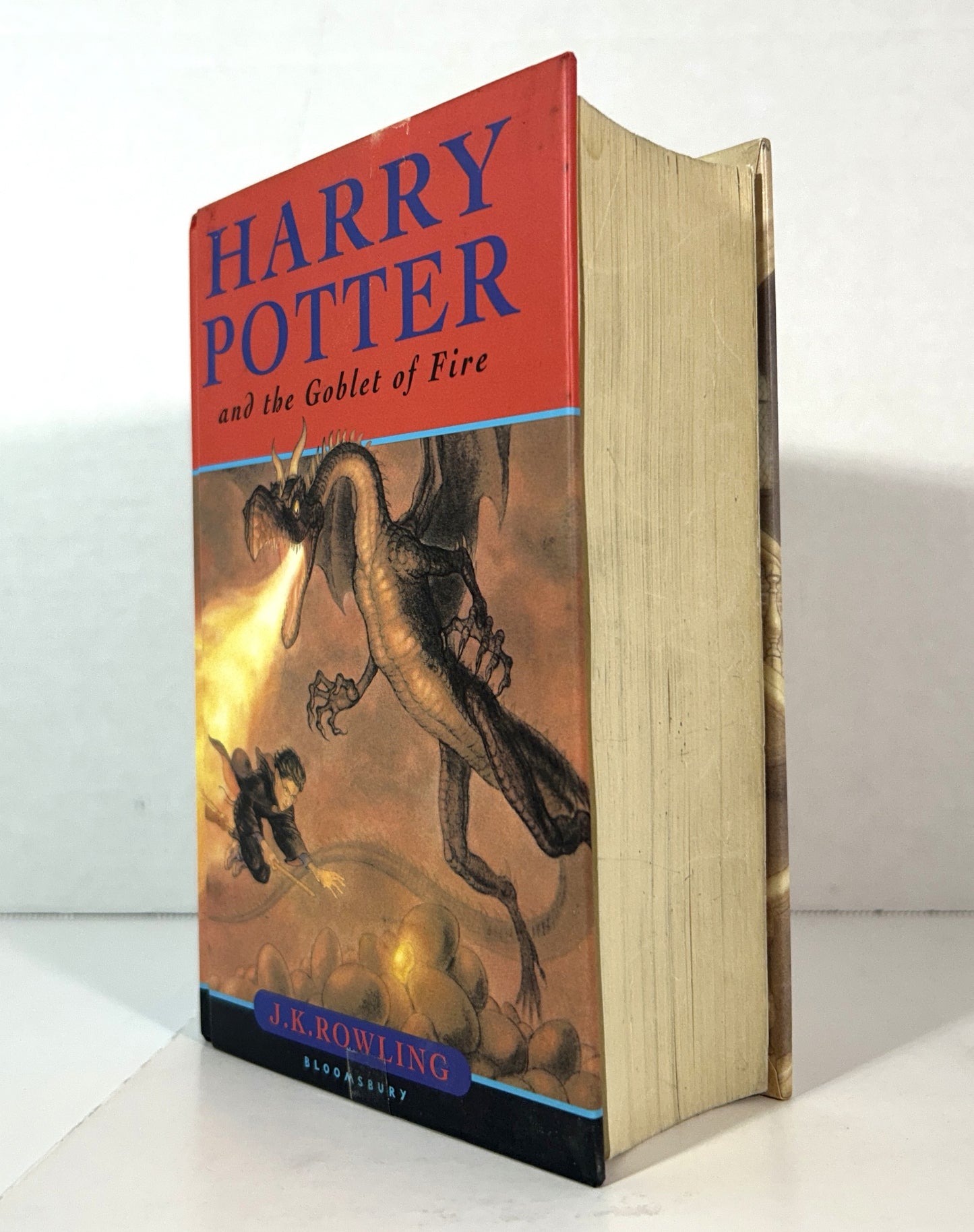 Harry Potter & the Goblet of Fire by JK Rowling 2000 4th UK Printing