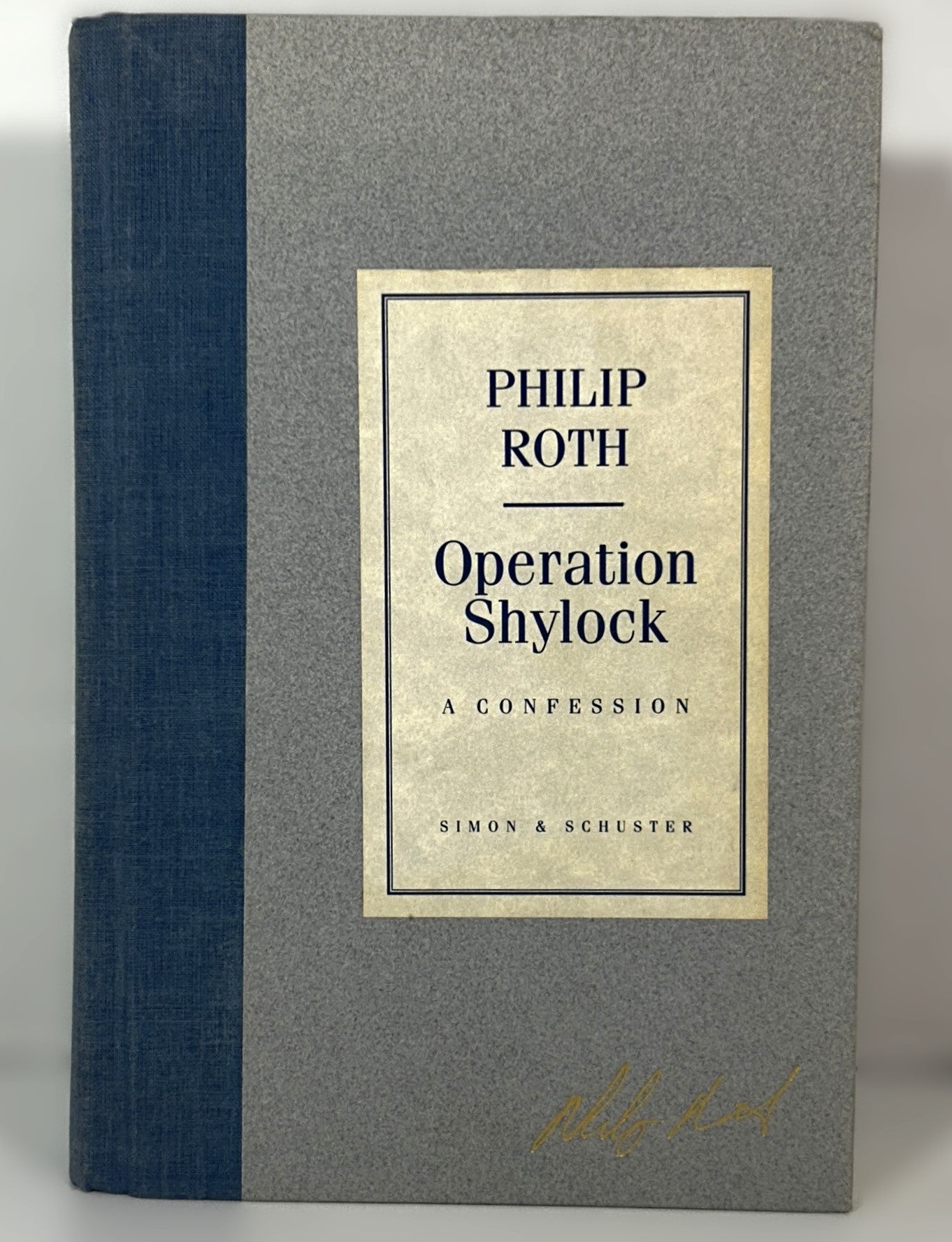 Operation Shylock: A Confession by Philip Roth 1993 ARC 1st Edition