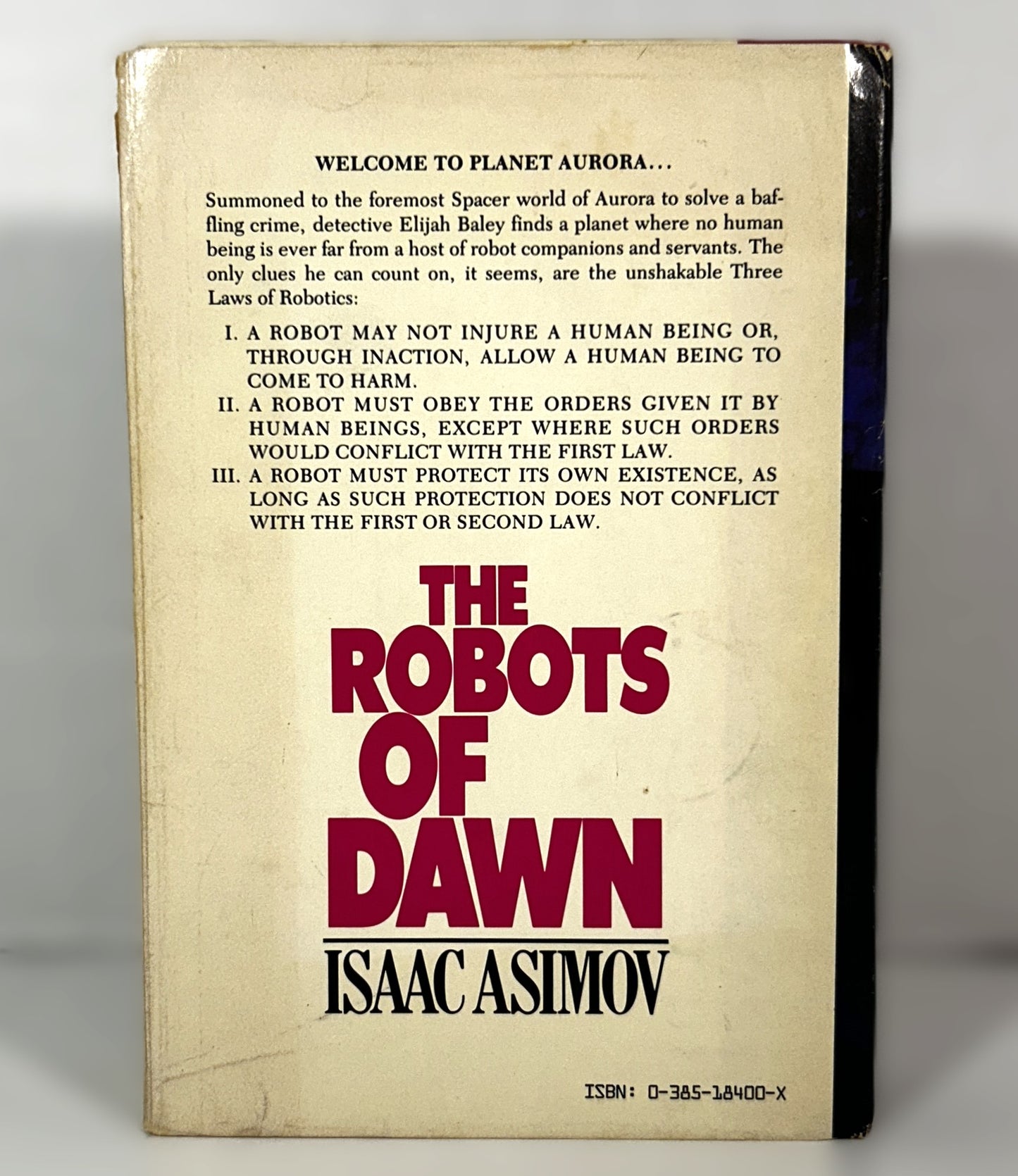 The Robots of Dawn by Isaac Asimov 1983 1st Edition