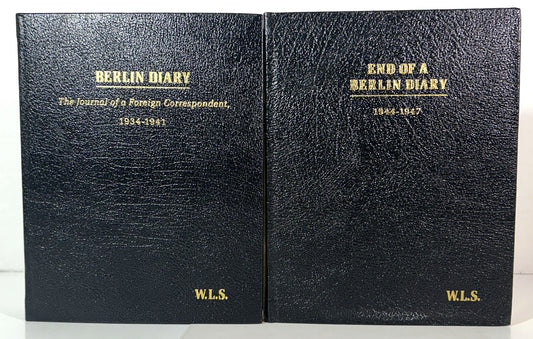 Easton Press: Berlin Diary & End of a Berlin Diary by William L. Shirer 1991