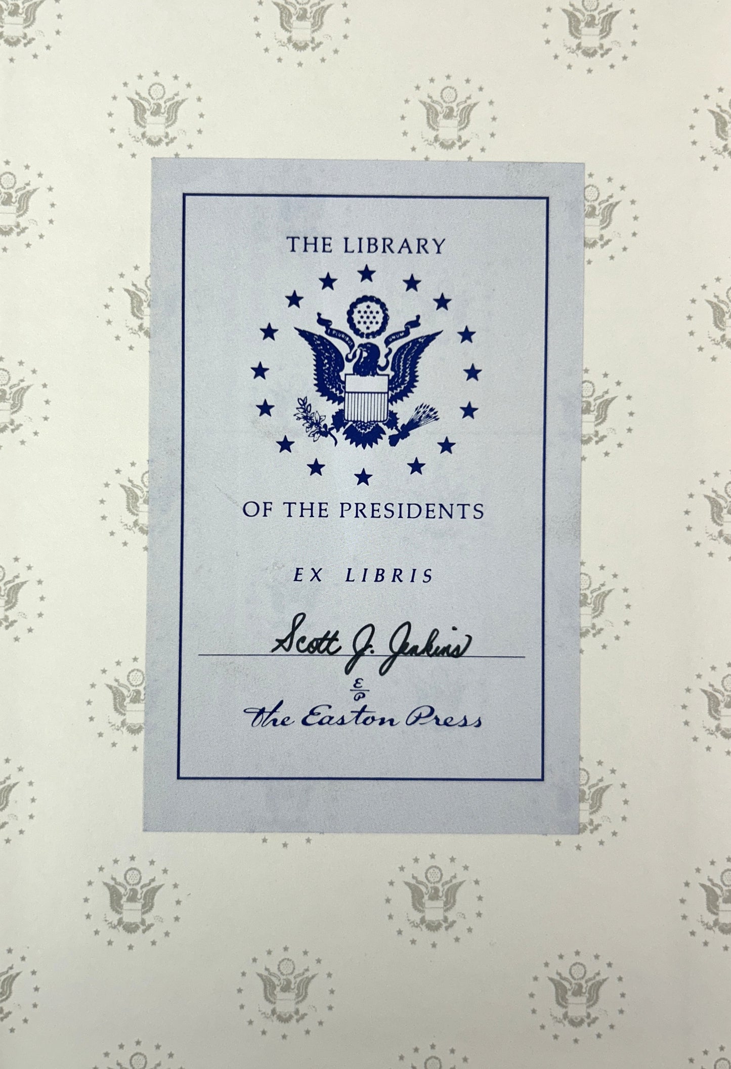 Easton Press: A Time to Heal: The Autobiography of Gerald Ford 1987 SIGNED